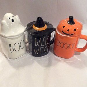 Rae Dunn Halloween mugs